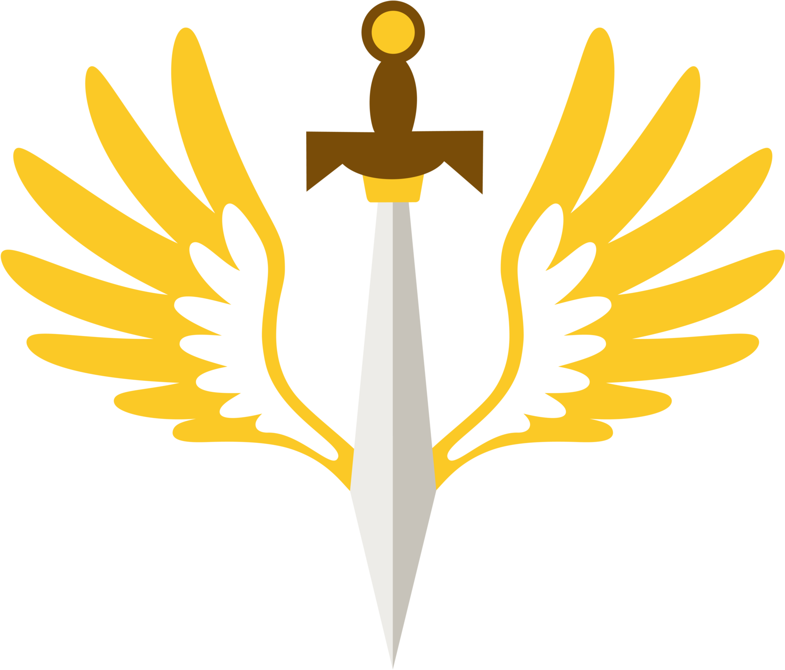 Crossfires - Mlp Sword Cutie Mark (1600x1426)