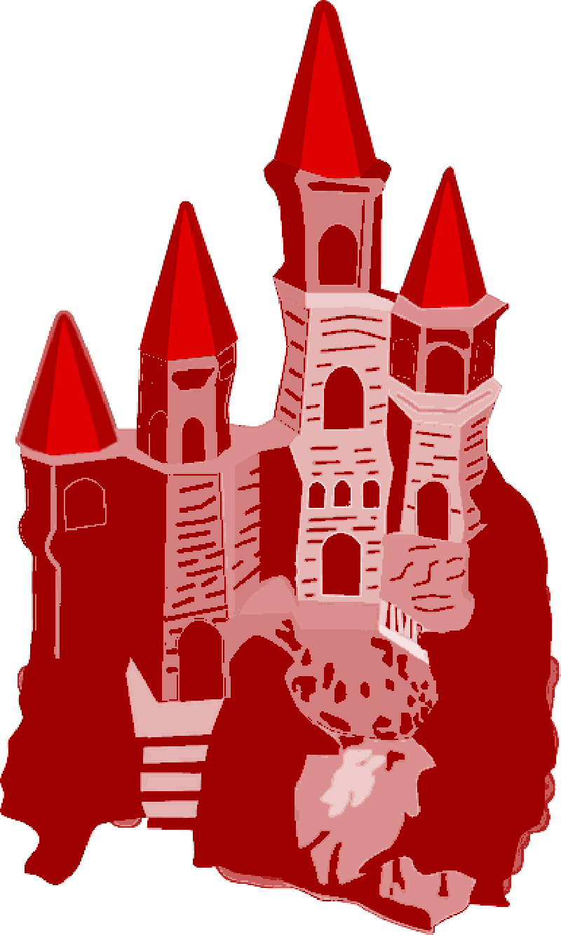 Buildings, Outline, Drawing, Cartoon, Castle, Free - Buildings, Outline, Drawing, Cartoon, Castle, Free (800x1333)