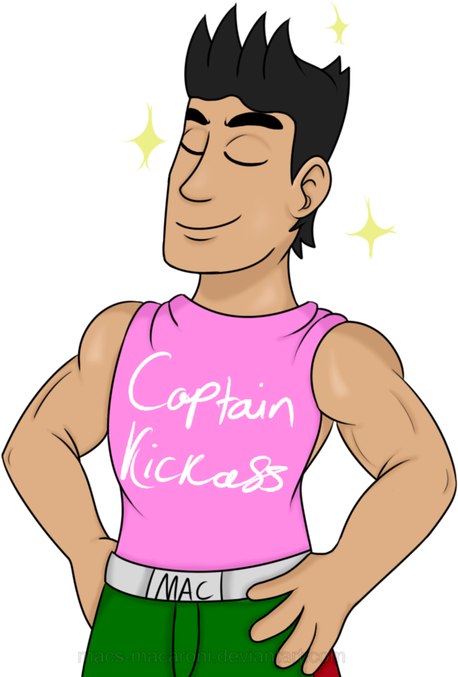 Little Mac Aka Captain Kickass By Macs-macaroni - Cartoon (803x994)