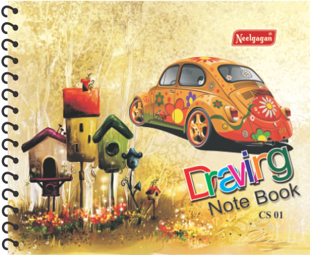 Picture Of Notebook Drawing Cartridge Spiral Cs 01 - Drawing (651x720)