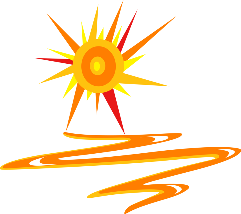 Sunshine's Cutie Mark By Sapphirebeam - Mlp Sun Cutie Mark (800x709)