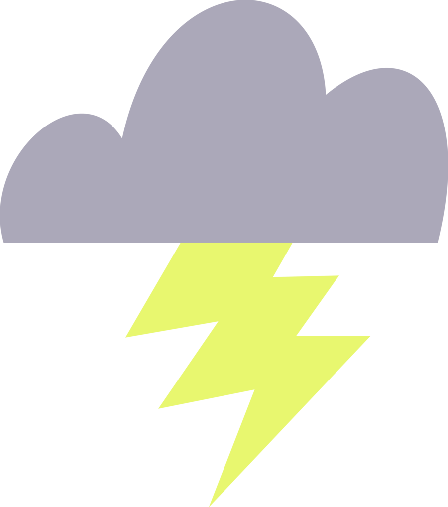 Lightning - Roblox Mlp Lightning Bolt Cutie Mark (900x1018)
