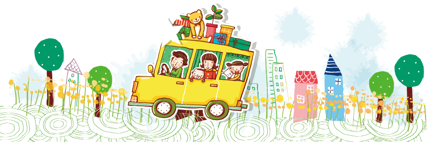 Cartoon Drawing - Driving Cartoons - Portable Network Graphics (874x292)