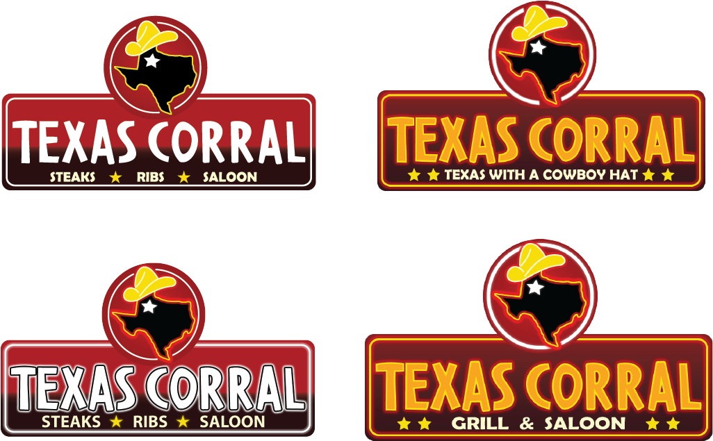 Graphic Design Logo Design For Texas Corral In United - Texas Corral (1174x743)
