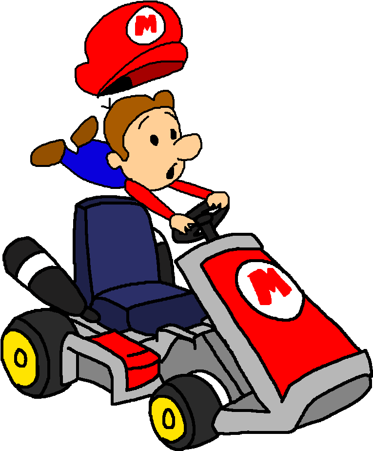 Mario Kart Art Day - Mario Kart (850x935)