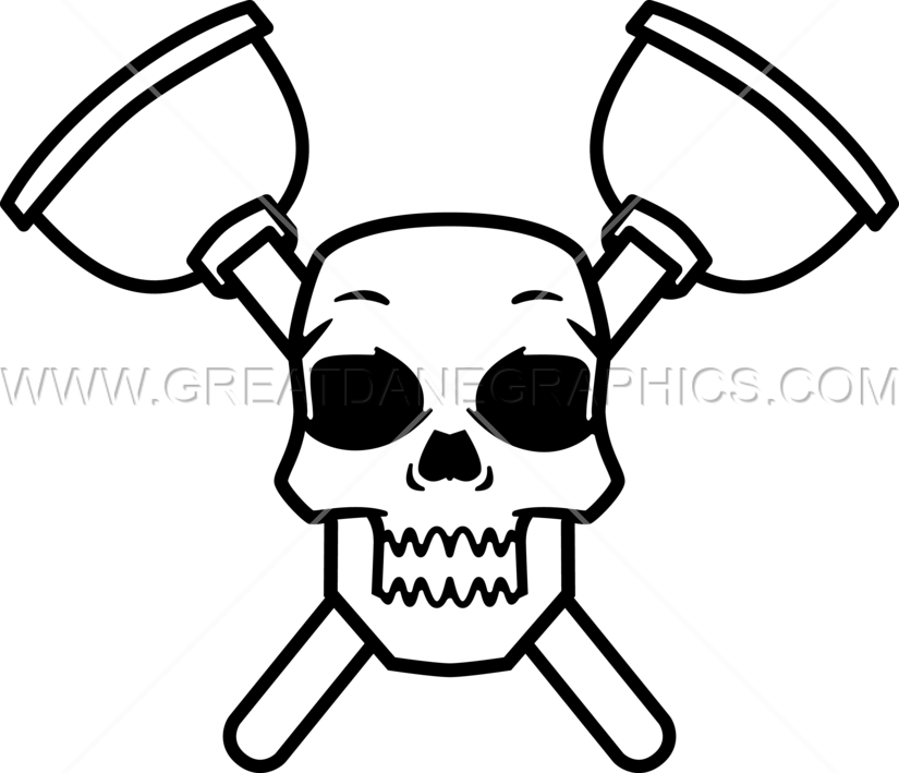 Skull & Plungers - Skull & Plungers (825x709)