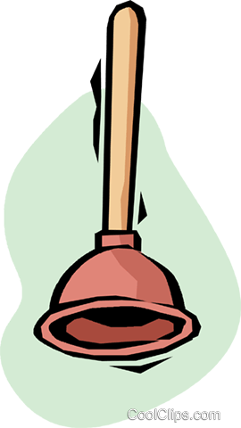 Wc Plunger Vektor Clipart Bild - Wc Plunger Vektor Clipart Bild (270x480)