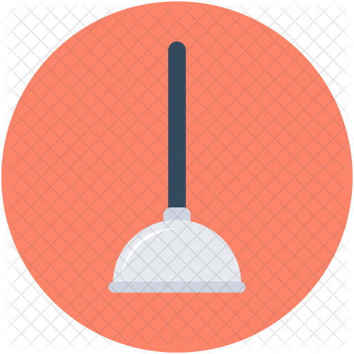 Plunger Icon - Circle (512x512)
