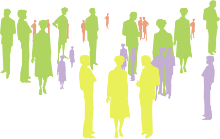 Every Sample Of Size N Has An Equal Chance Of Selection - Gruppo Persone Stilizzate (453x288)