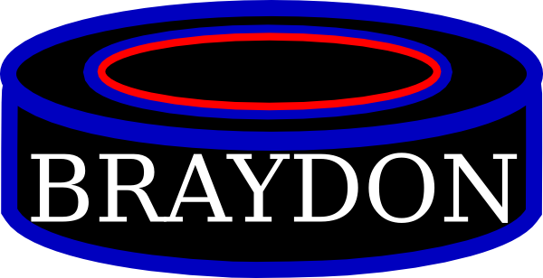 Braydon Puck Clip Art At Clker - Game Over Krauts (600x308)