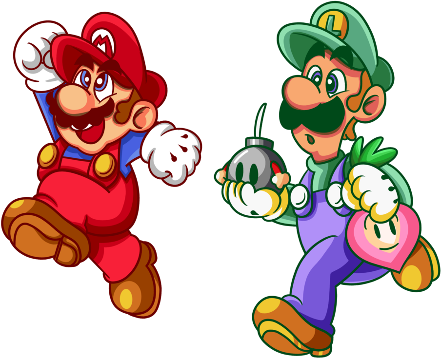 Smb1 Mario And Smb2 Luigi By Cosmictangent92 - Smb1 Luigi.