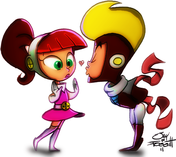 Atomic Lovin By Georgia O Queef - Cartoon (650x570)