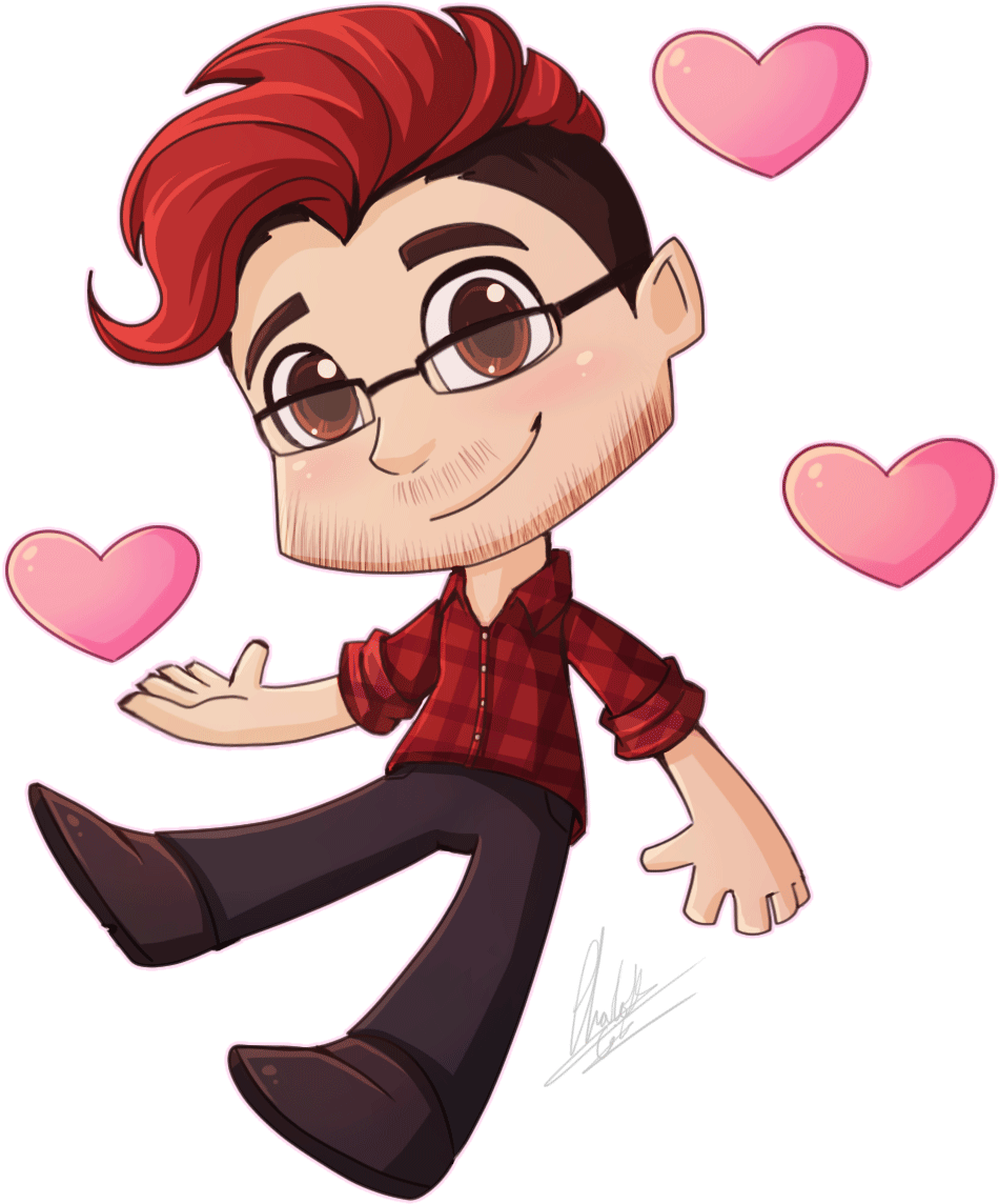 “first Time Doing A Bit Of Markiplier Fanart Woot O3o - Cartoon (1221x1415)