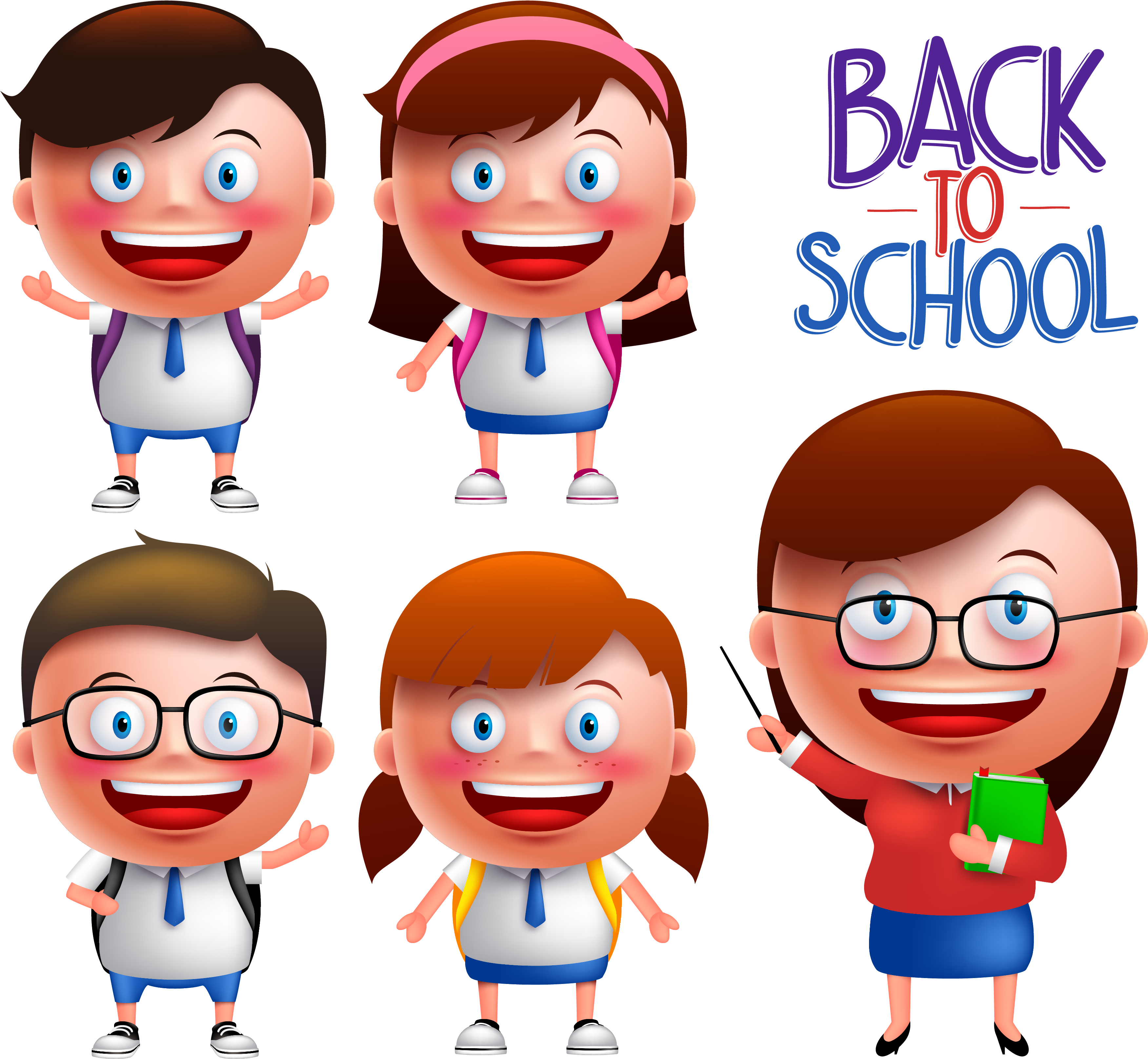 Student Teacher Drawing Illustration - Student Teacher Drawing Illustration (3628x3362)