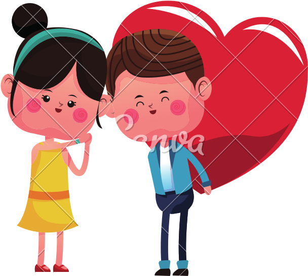 Couple In Love Cartoon - Love (800x800)