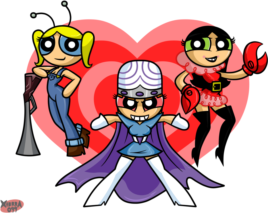 Powerpuff Teens Month Ii By Xierra099 - The Powerpuff Girls (1031x775)