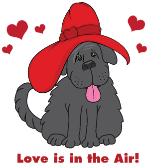 Scroll Down For More Cool Newfie Designs - Companion Dog (400x343)