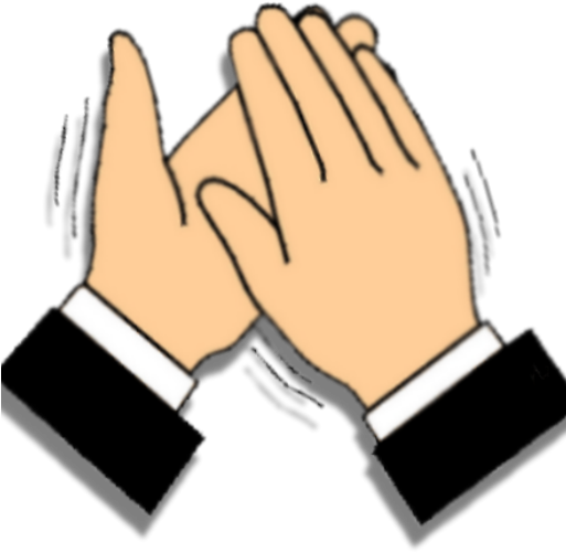 Clapping Applause Clip Art - Clapping Hands Clip Art (512x512)