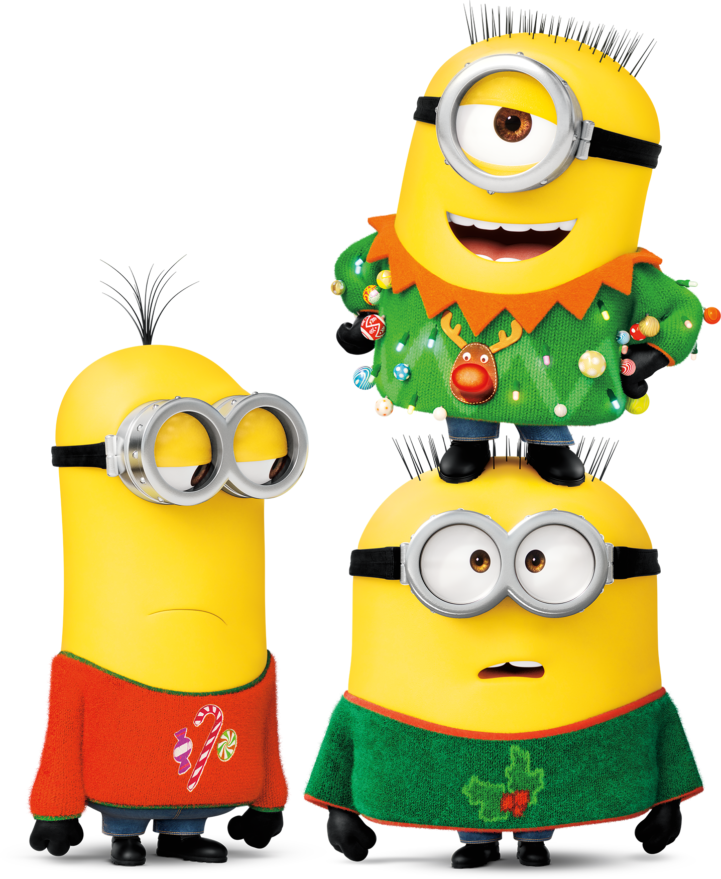 Dm3 Holiday Stacked-minions - Dm3 Holiday Stacked-minions (1436x1750)