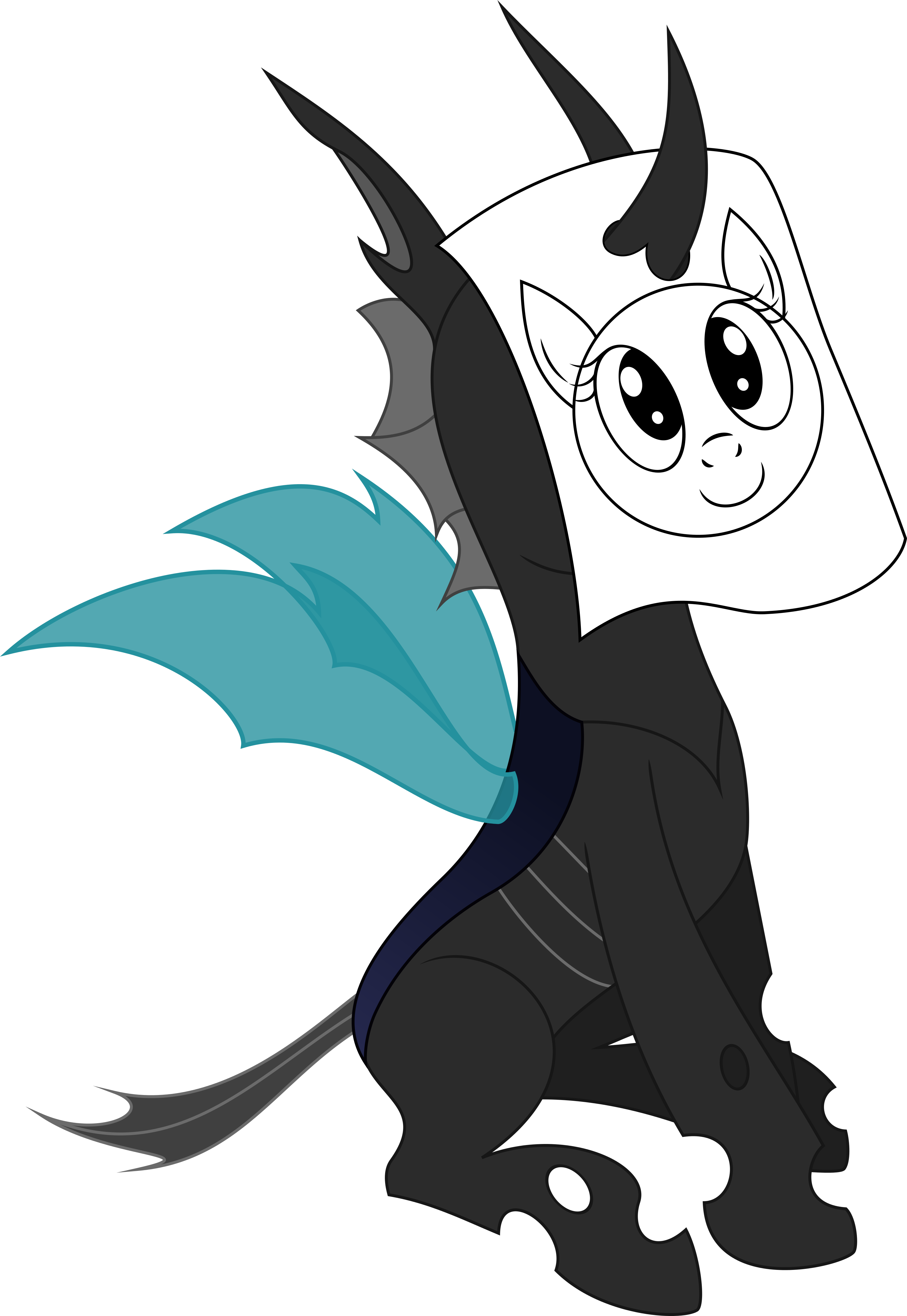 Changeling] Spy By Kopcap94 - My Little Pony: Friendship Is Magic (3443x4996)