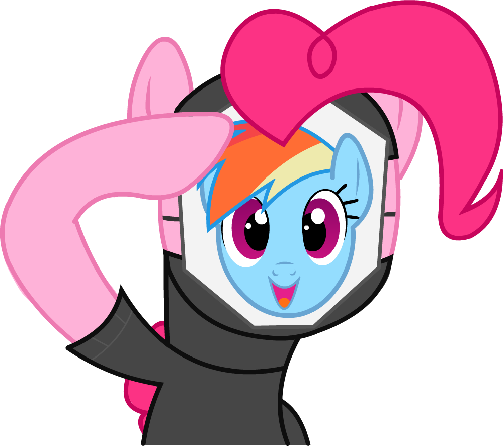 Rainbow Dash Team Fortress 2 Pony Pinkie Pie Pink Face - Cartoon (1000x887)