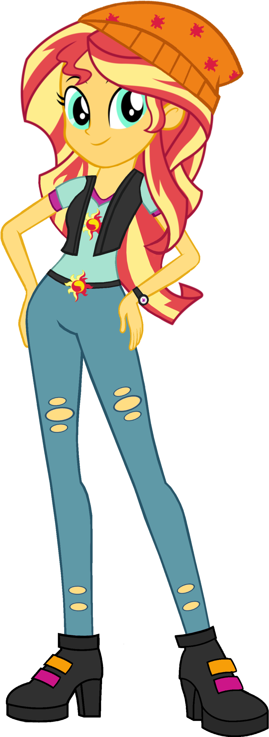Sunset In Starlight's Outfit By Sunsetshimmer333 Sunset - Mlp Starlight Glimmer In Equestria Girls (1024x2518)