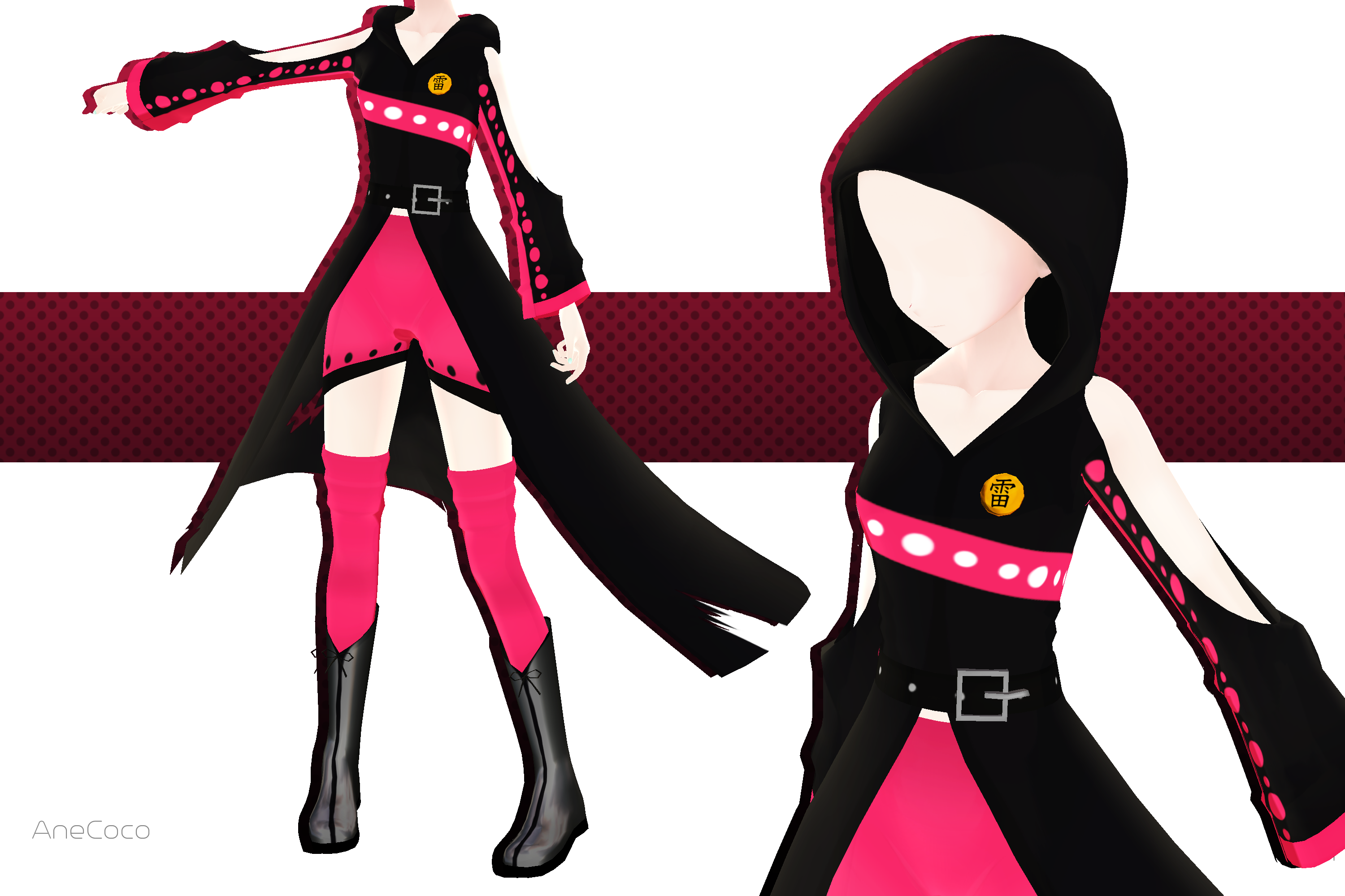 Skyler S7 Outfit - Mmd Sexy Outfit Dl - (3000x2000) Png Clipart Download