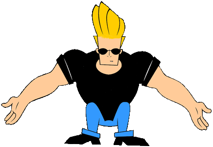 Exercise Bench Clipart Tumblr Transparent - Johnny Bravo Png (435x300)