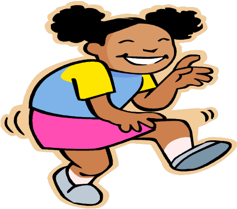 Singing Club - Dance Clip Art Girl (478x420)