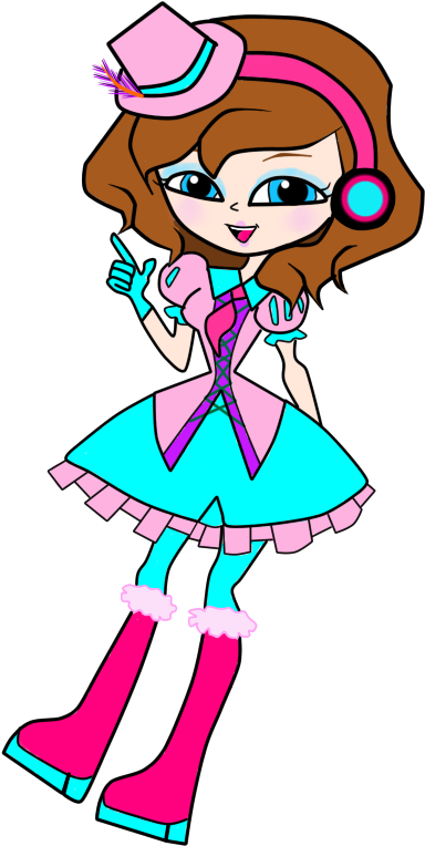 Nightcore Singer Mirror Improve Outfit By Gayle99 - Cartoon (600x800)