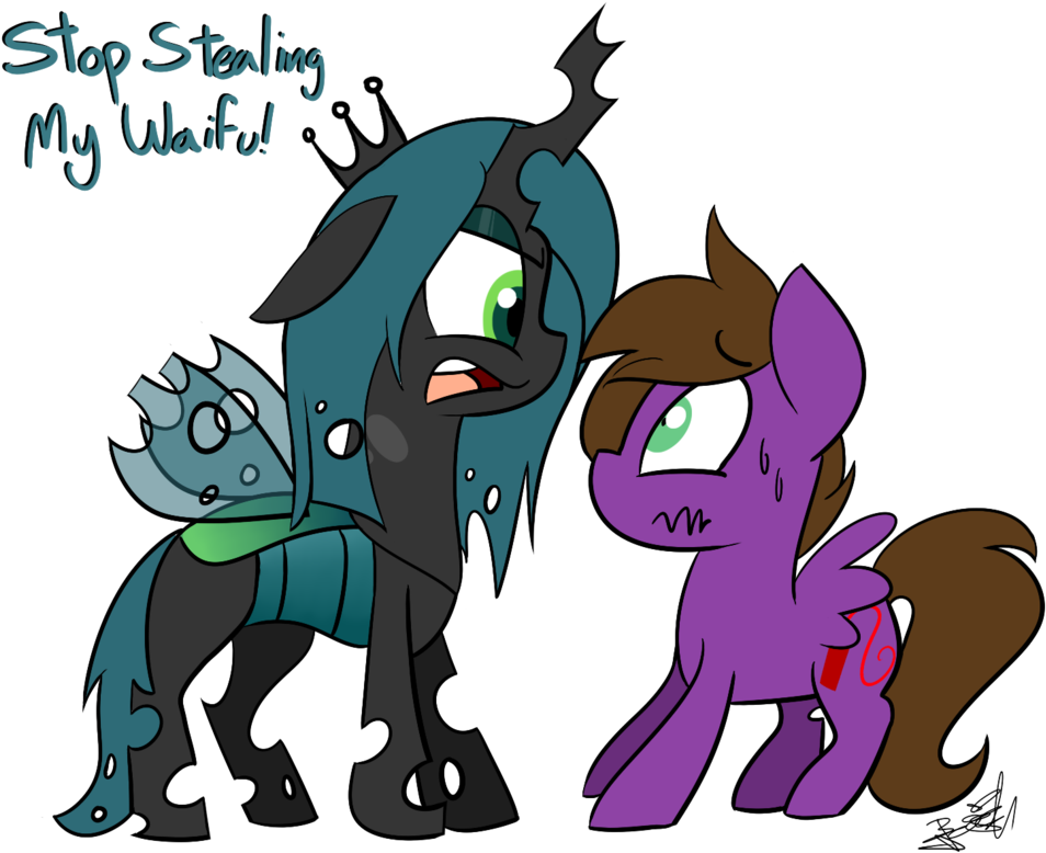Stop Stealing My Waifu By Befishproductions - Cartoon (990x807)