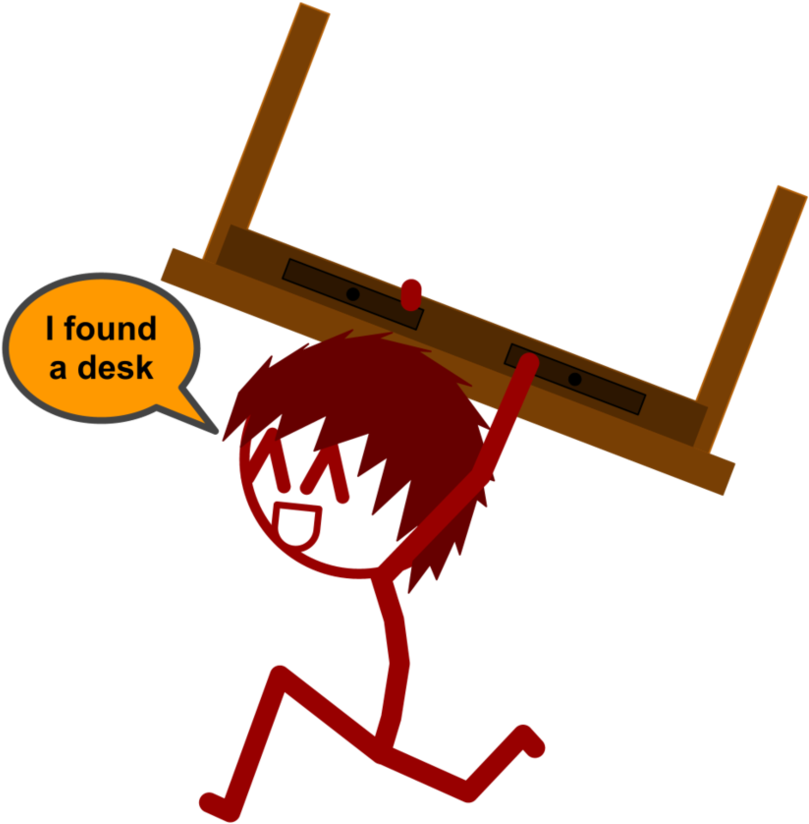 Stealing A Desk By Thisthatagain - Stealing From A Desk (884x904)