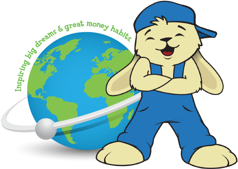 Sammy Globe Tagline - Cartoon (500x500)