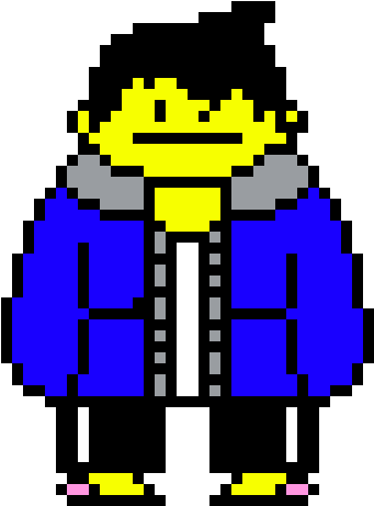 Undertale Man Dies From Stealing To Many Arts - Sprites (400x480)