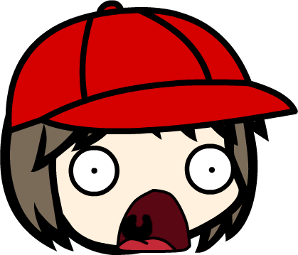 My Custom Walfas Face - Surprised Cartoon Mouth (419x359)