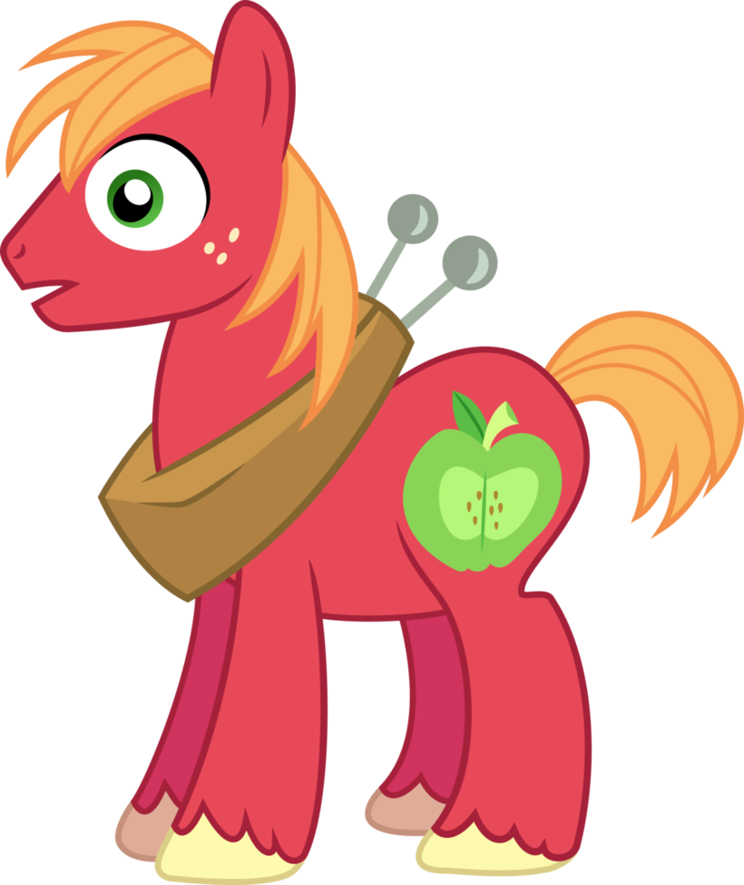 Surprised Big Mac By Spencethenewbie - Big Mac Mlp Png (820x975)