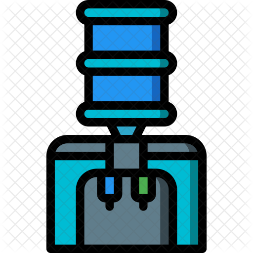 Water Dispenser Icon - Water (512x512)