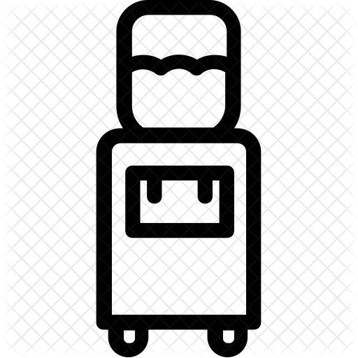 Water Dispenser Icon - Water Cooler (512x512)