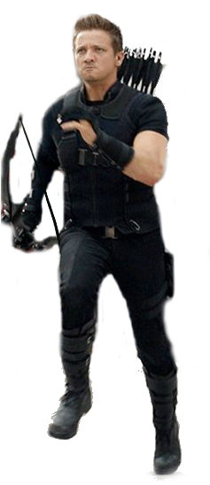 Hawkeye Cw Transparent By Ggreuz - Captain America Civil War Hawkeye (236x563)