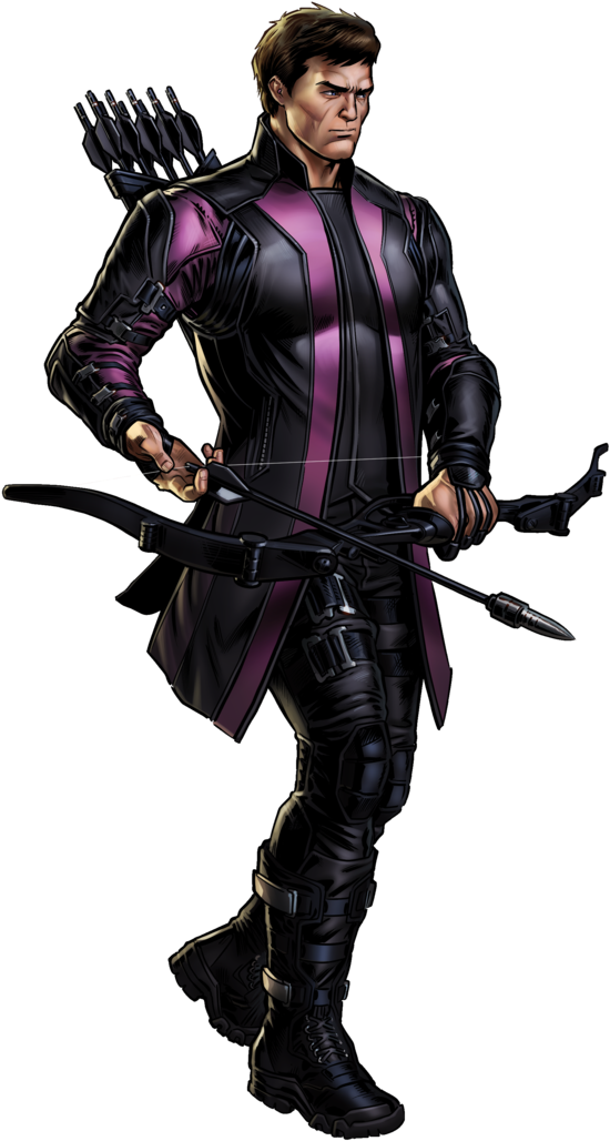 Marvel Avengers Alliance 2 Hawkeye By Steeven7620 - Ada Wong Resident Evil 6 Png (730x1095)