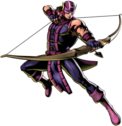 Hawkeye - Ultimate Marvel Vs Capcom 3 (406x640)