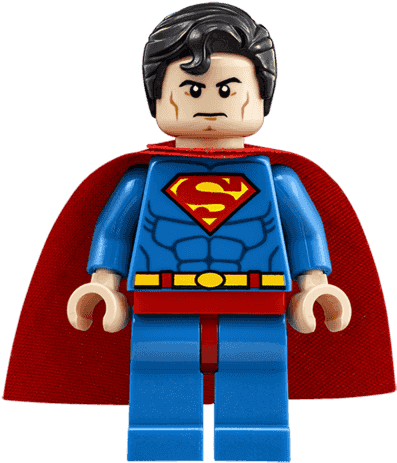 37kib, 720x755, 76040-superman 360w 2x - Lego Dc Comics Super Heroes Minifigure - Superman (720x755)
