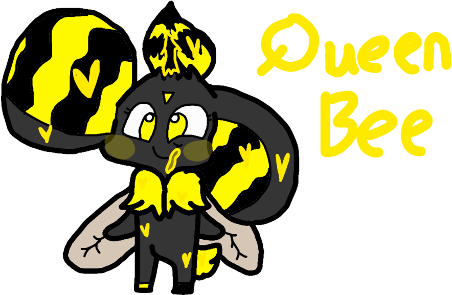 Queen Bee My Moushell By Pixel The Kitten - Cartoon (1024x576)
