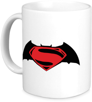 Кружка Batman Vs Superman - Superman (380x440)