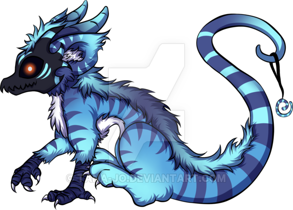 Loki Baby Dragon Blue Auction Closed By Tana-jo - Auction (600x429)