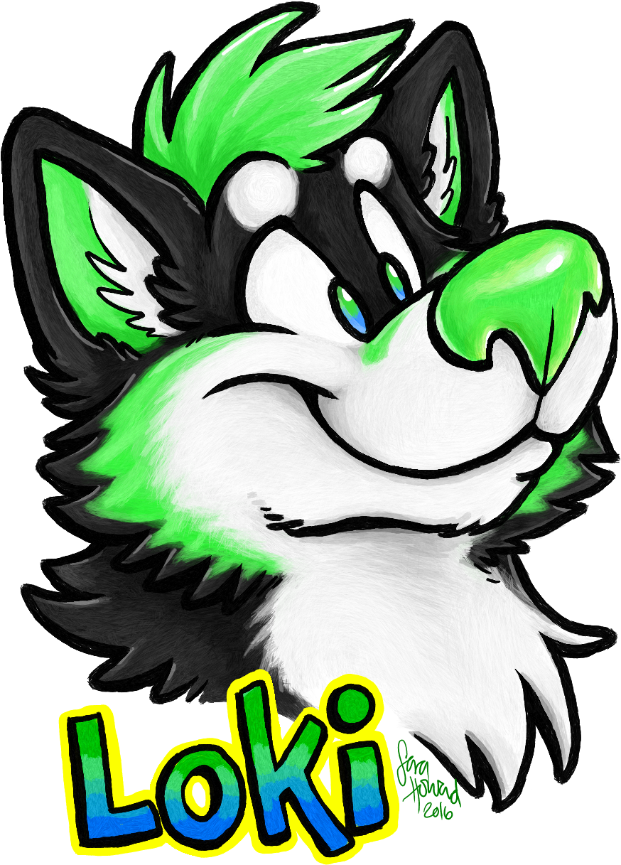 Loki Badge - Cartoon (1000x1280)
