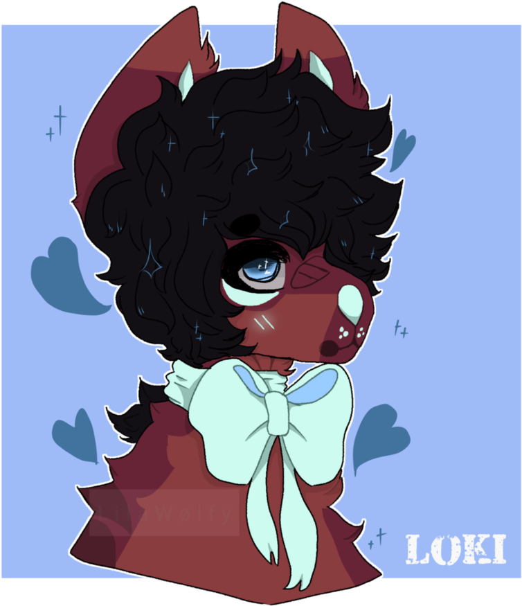 **loki** By Lilawolfy - Cartoon (894x894)