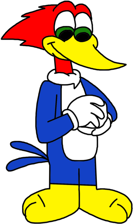 Woody Woodpecker Making Snowball By Marcospower1996 - Duck (894x894)