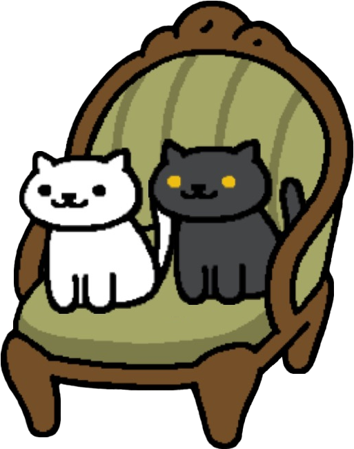 Snowball And Smokey In The Antique Chair - Macchiato And Melange (712x792)