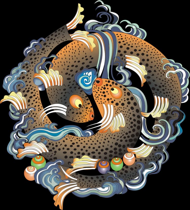Free Vector Tibetan Auspicious Eight Baby Umbrella - Illustration (750x826)